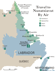Travel to Nunatsiavut Communities