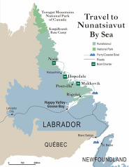 Travel to Nunatsiavut by Sea